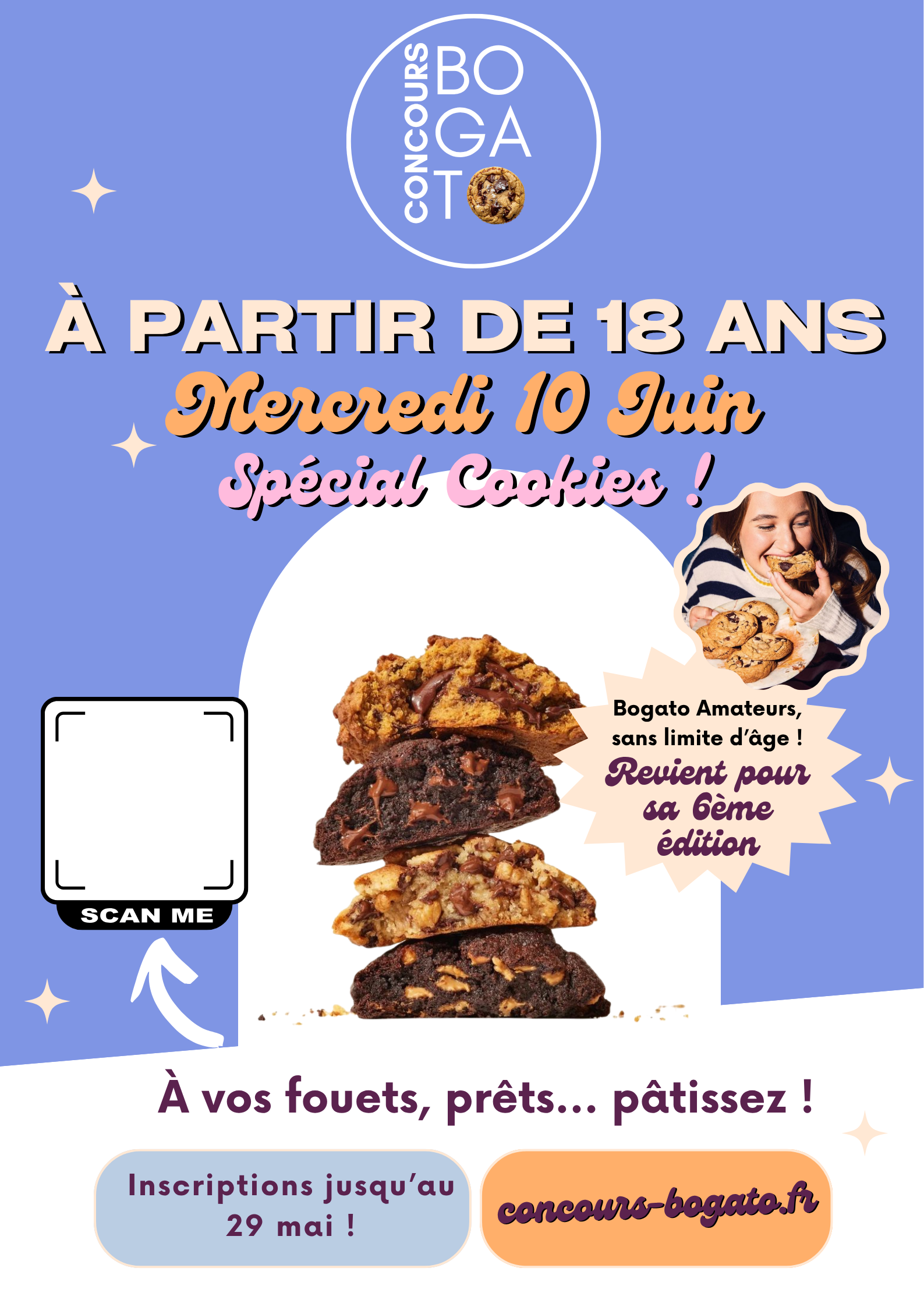 affiche du concours bogato amateurs 2026