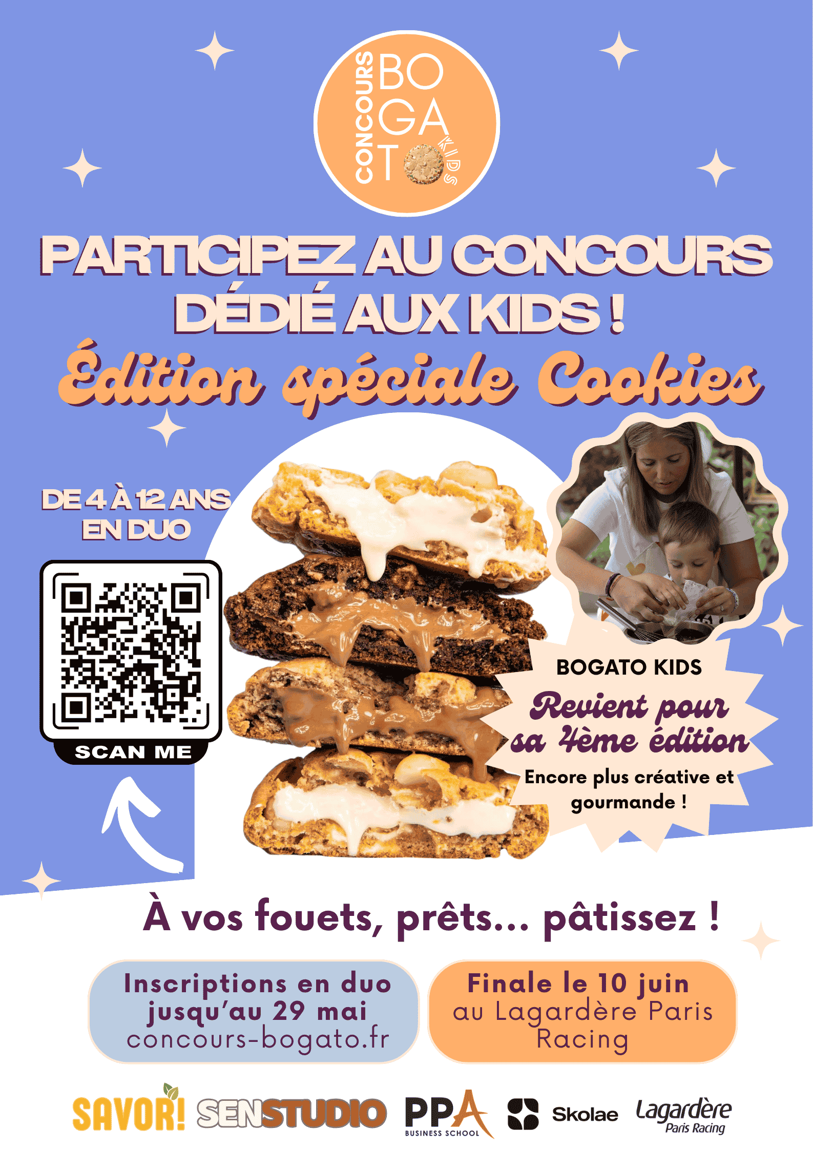 Affiche du concours bogato kids 2026